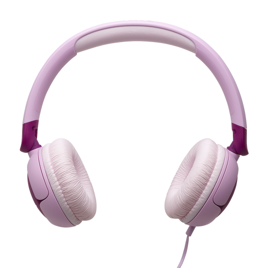 JBL Junior 320 - Purple - Wired on-ear kids headphones - Back image number null